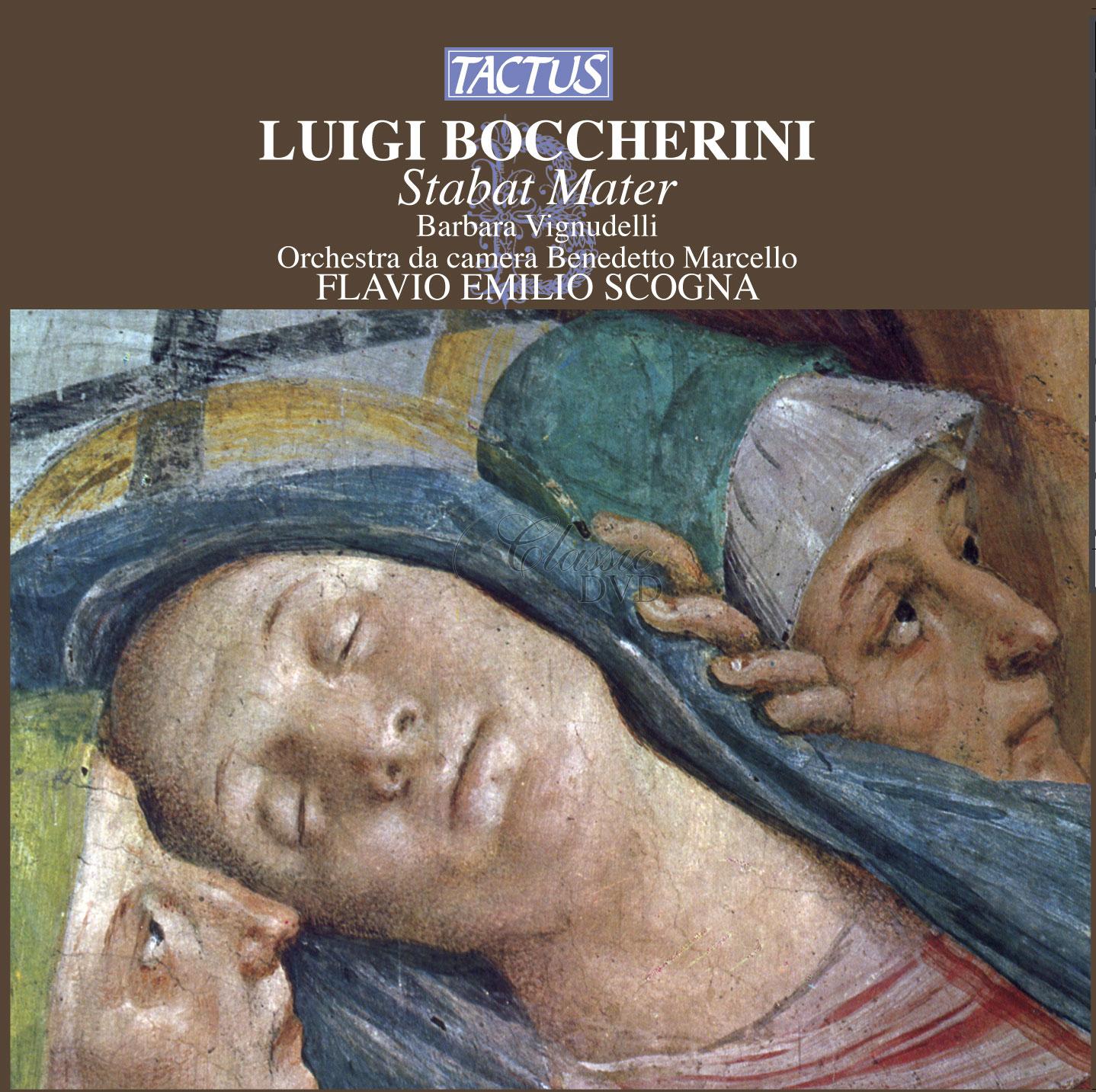 Boccherini, Luigi - Stabat Mater per soprano e orchestra d’archi con violoncello obbligato G.532; prima versione, 1781 (CD)