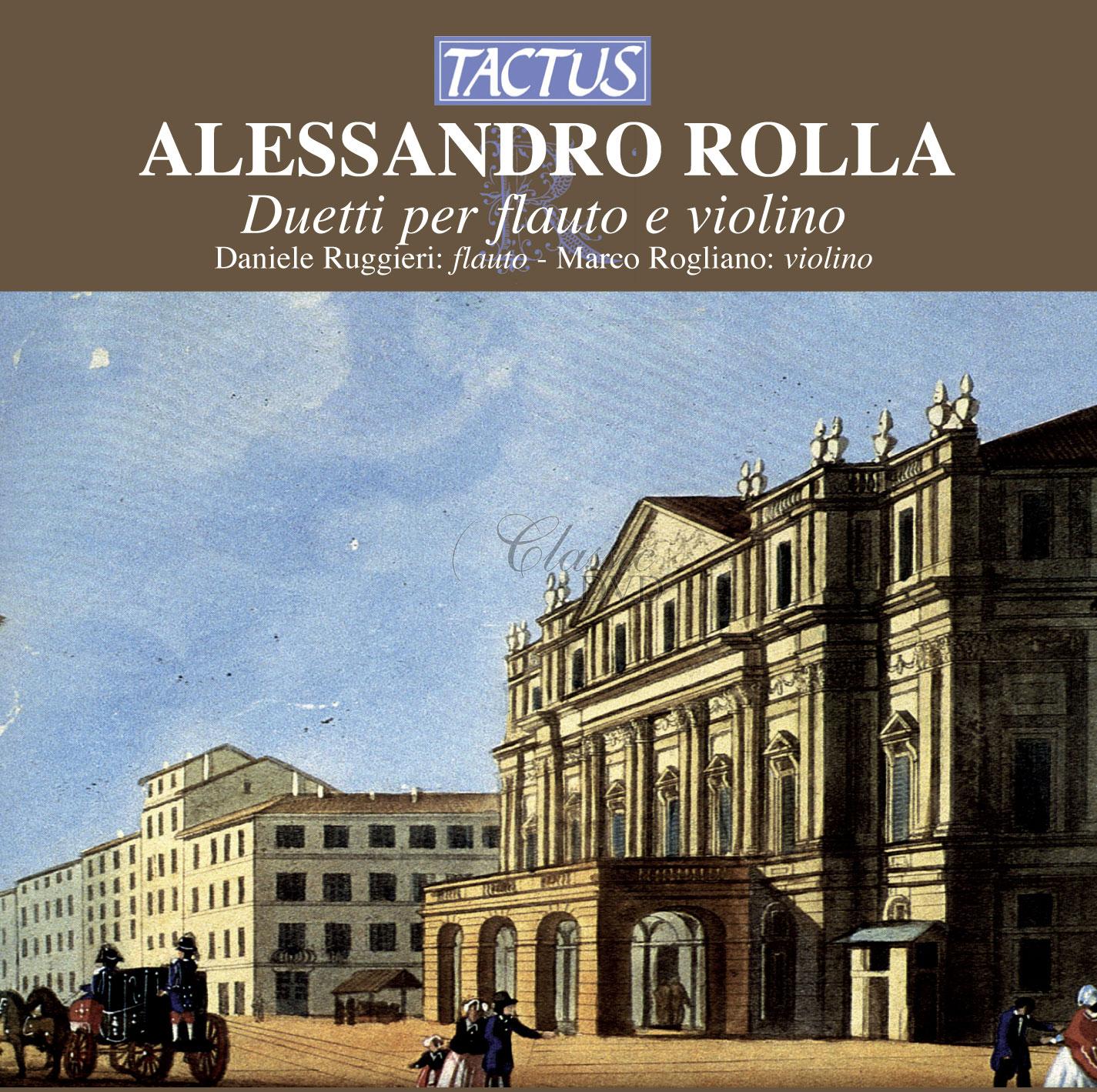 Rolla, Alessandro - Duetti per flauto e violino (CD)