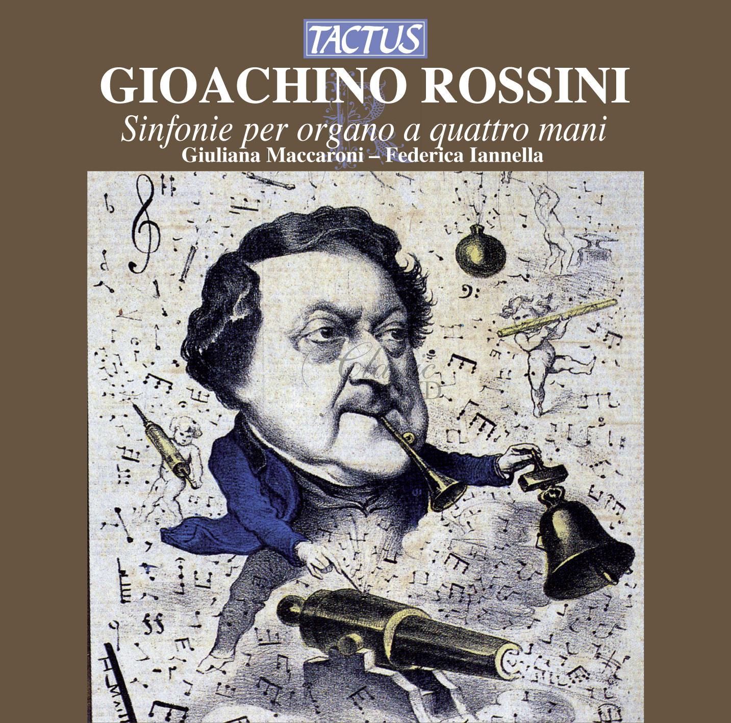 Gioachino Rossini - Sinfonie per organo a quattro mani (CD)