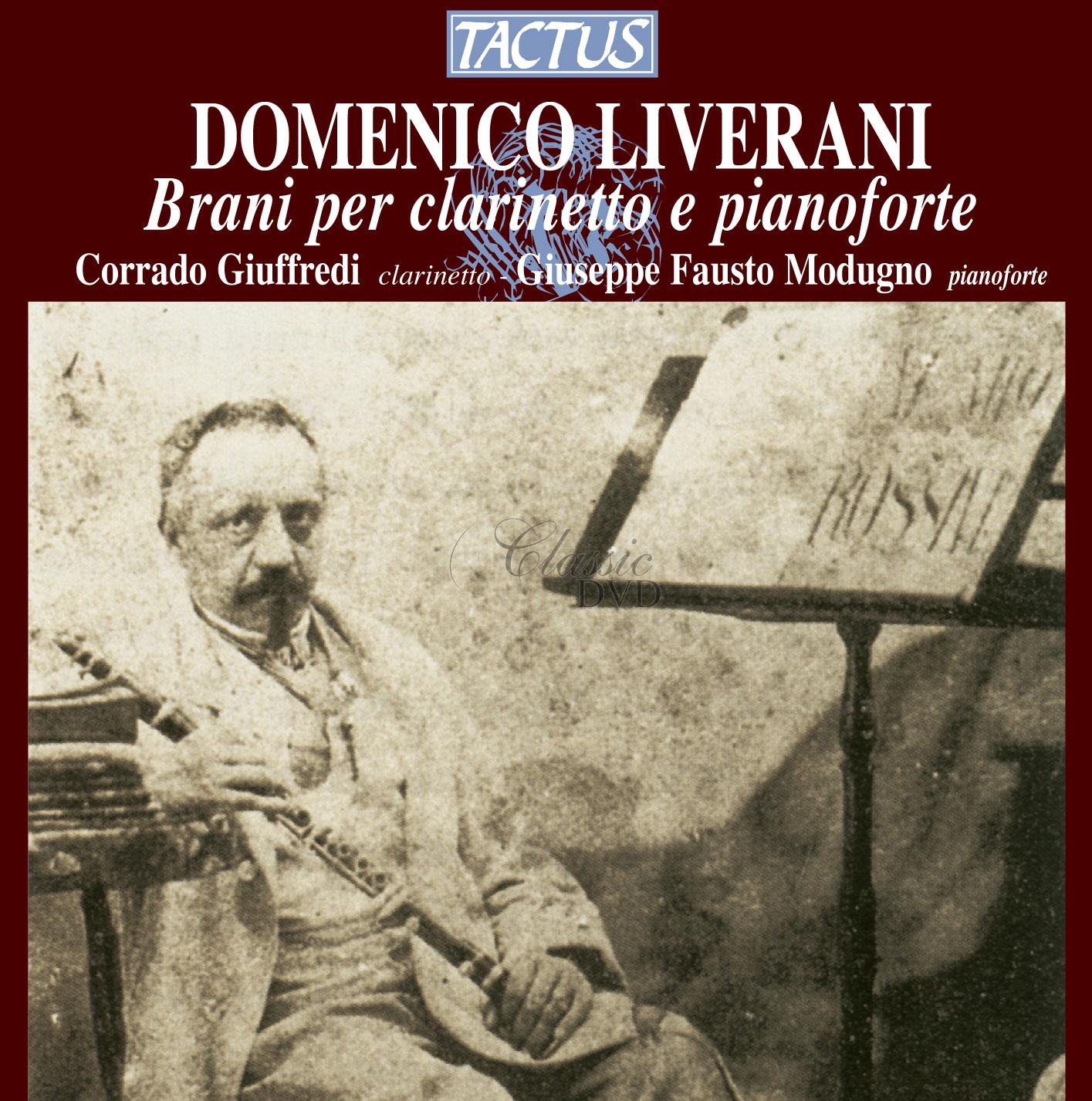 Liverani, Domenico - Brani per clarinetto e pianoforte (CD)