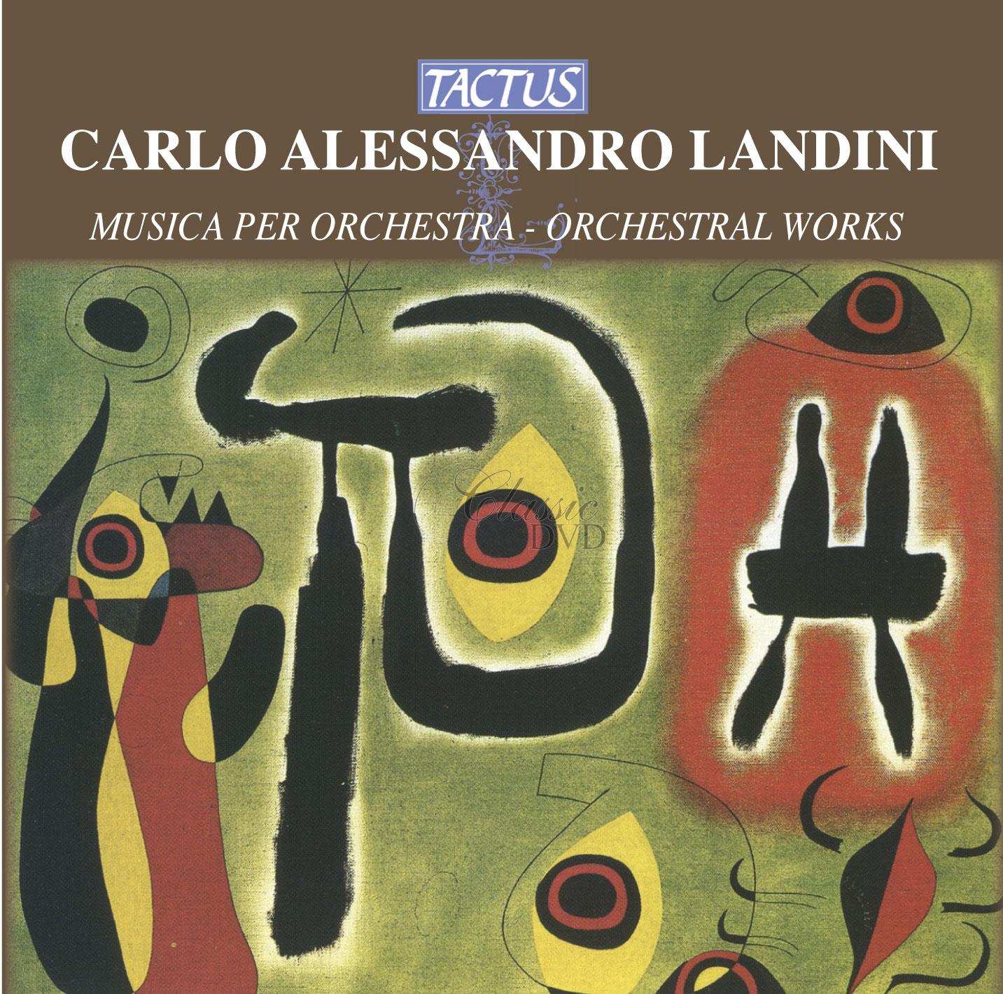 Landini, Carlo Alessandro - Orchestral Works (CD)