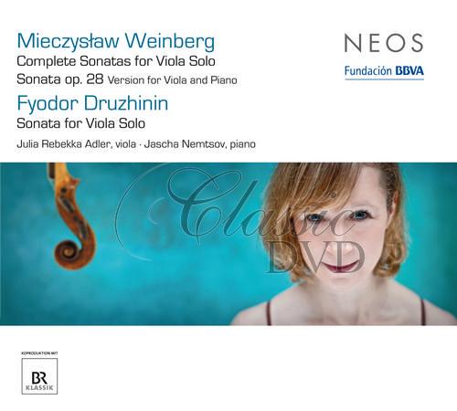 Mieczysław Weinberg, Fyodor Druzhinin - Sonatas for Viola Solo - Sonata op. 28 (2CD)