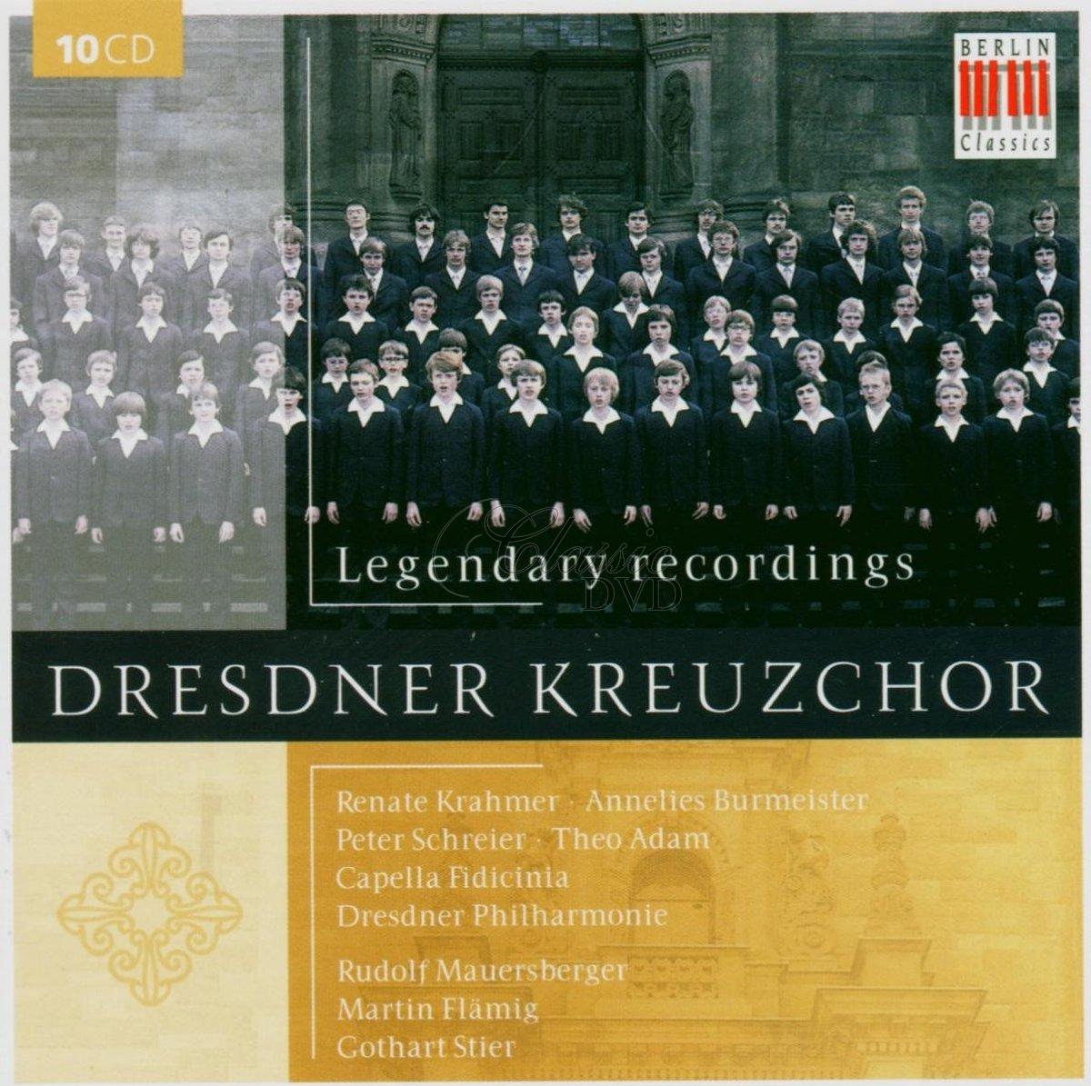 Dresdner Kreuzchor - Legendary Recordings / Schütz, Schein, Bach (10CD)