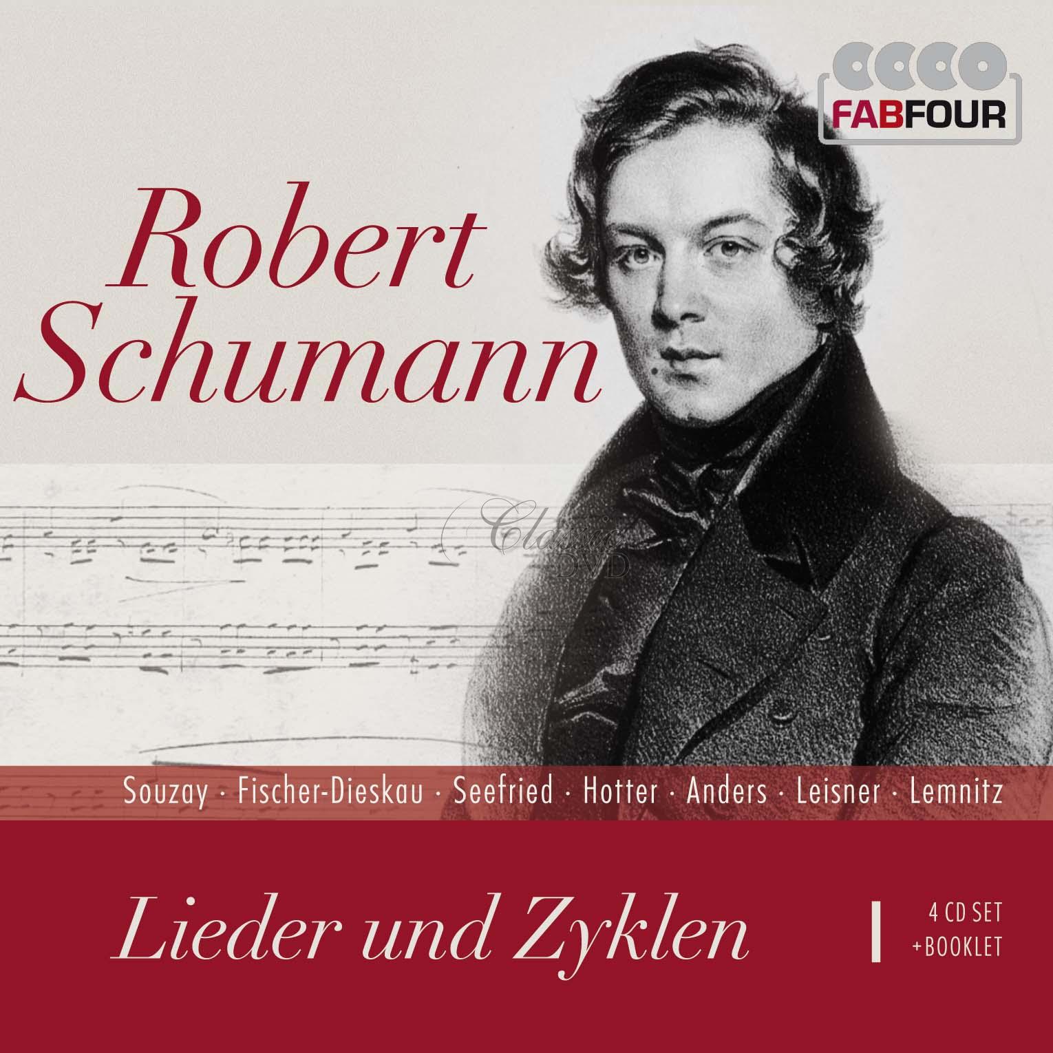 Robert Schumann - Art Songs and Cycles / Lieder und Zyklen (4CD)