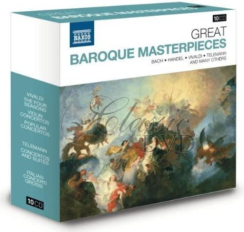 GREAT BAROQUE MASTERPIECES - DÁRKOVÁ EDICE (10CD)