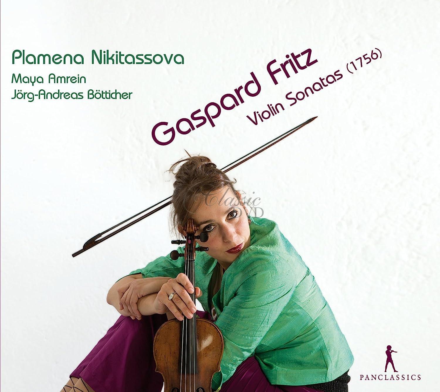 Gaspard Fritz - Violin Sonatas Op.3 (CD)