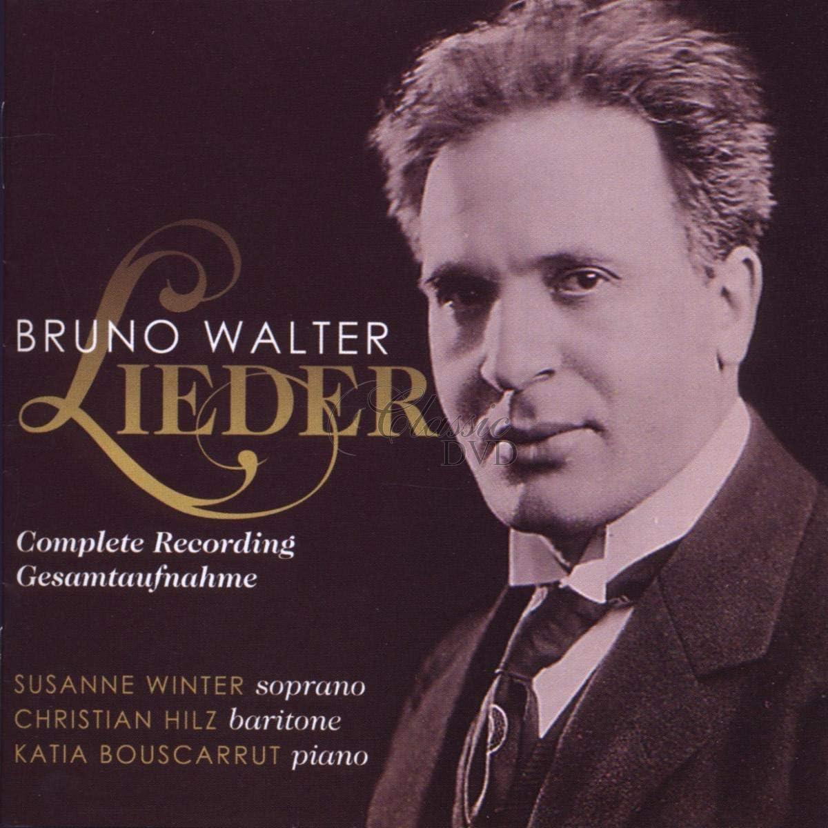 BRUNO WALTER Lieder - Complete Recordings (CD)