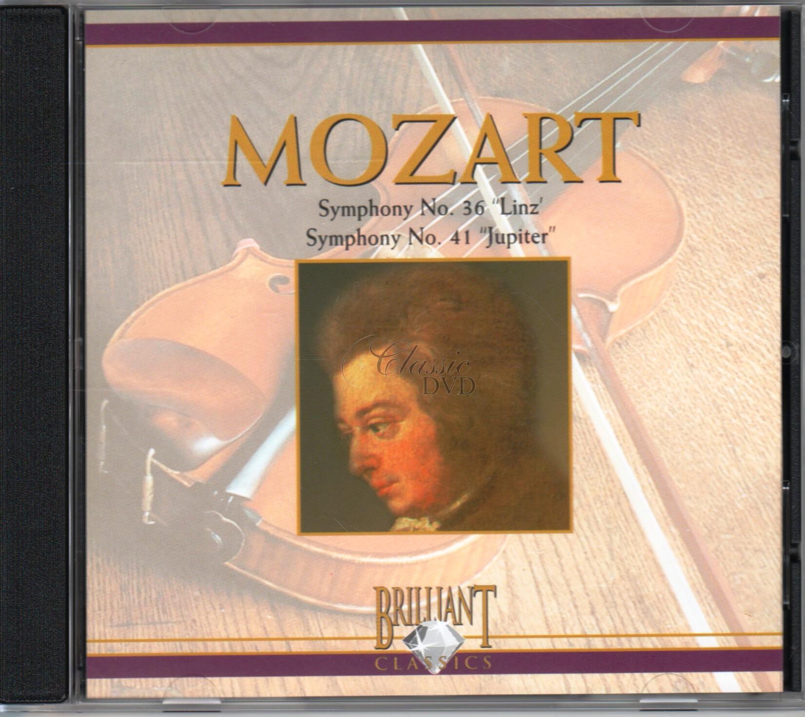 MOZART,W.A: SYMPHONIES NOS. 36 & 41 (CD)