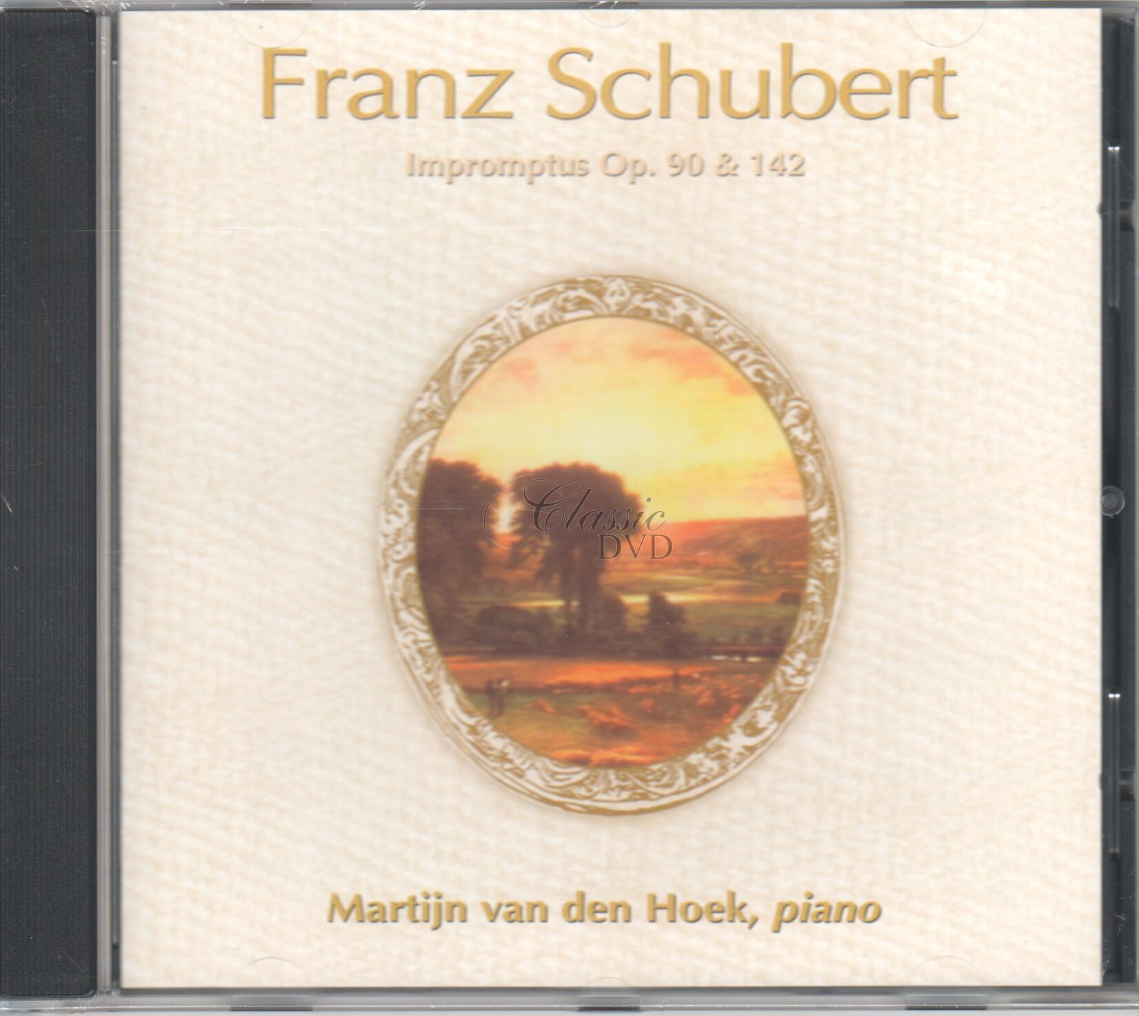 SCHUBERT,F.: Impromptus / Martin van den Hoek piano (CD)