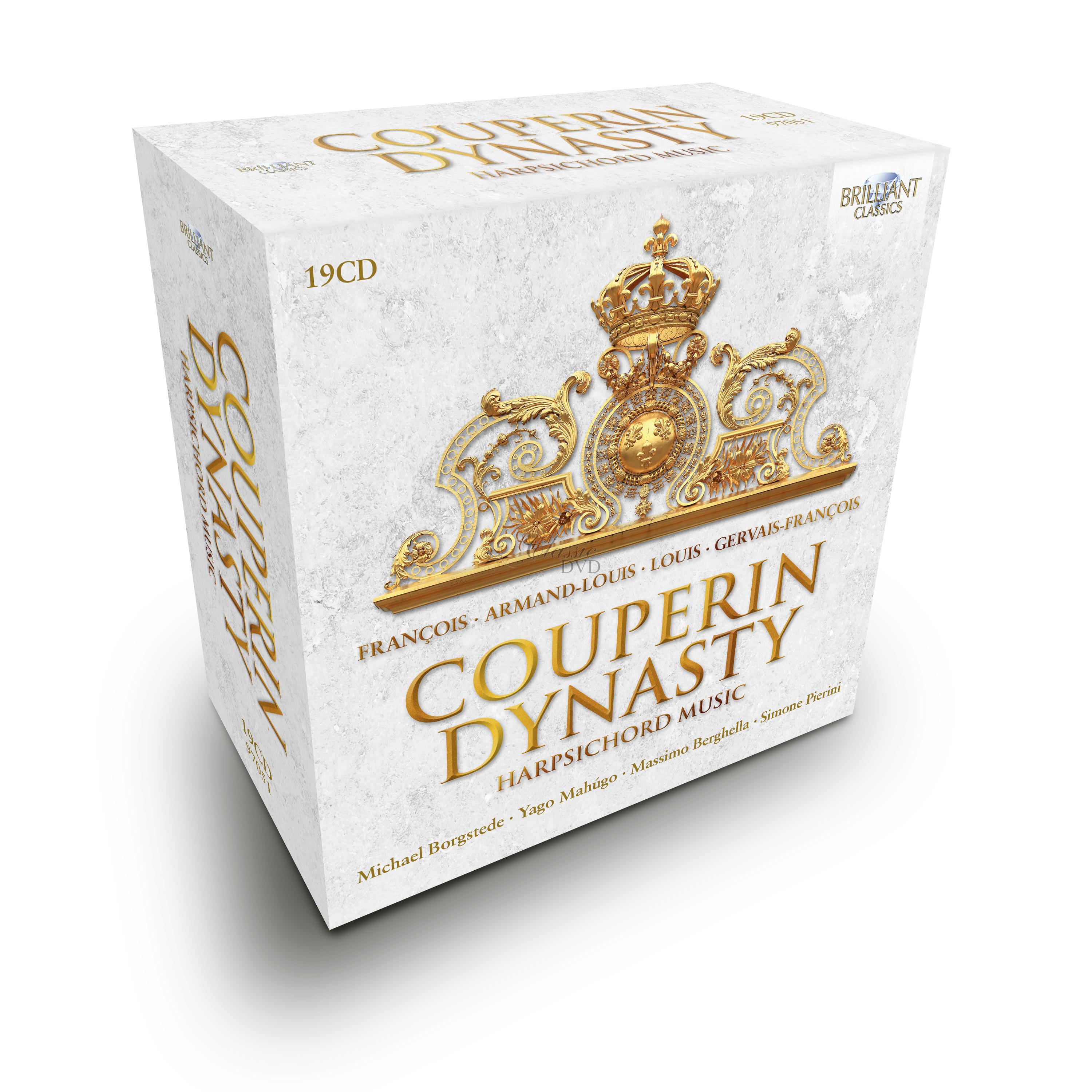 COUPERIN DYNASTY Complete Harpsichord Music - SBĚRATELSKÁ EDICE (19CD)