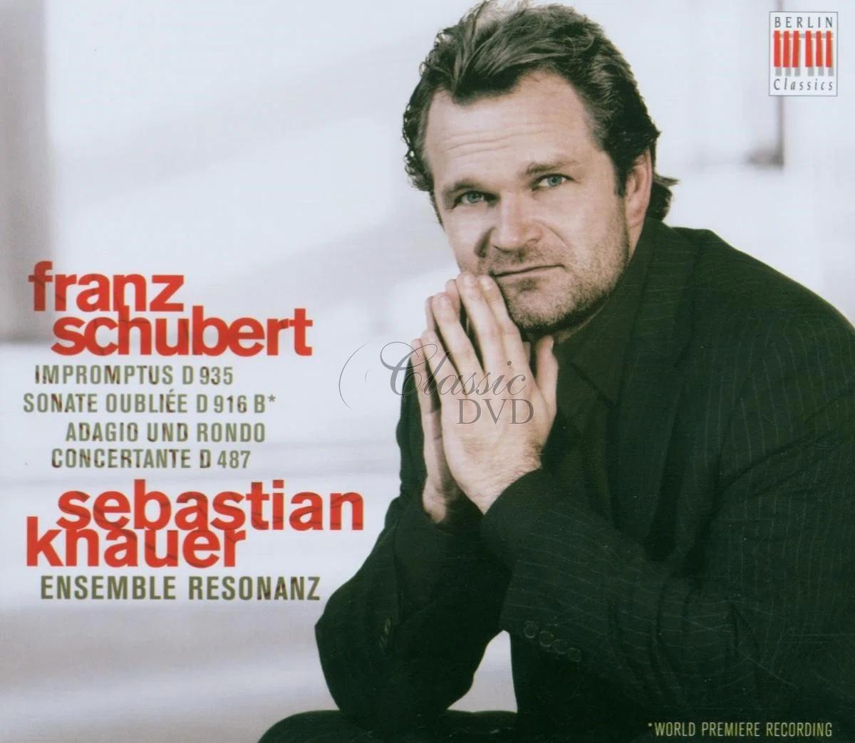 Franz Schubert: Impromptus D.935 Nr.1-4, Adagio & Rondo concertante D. 487 für Klavier & Streichorchester (CD)