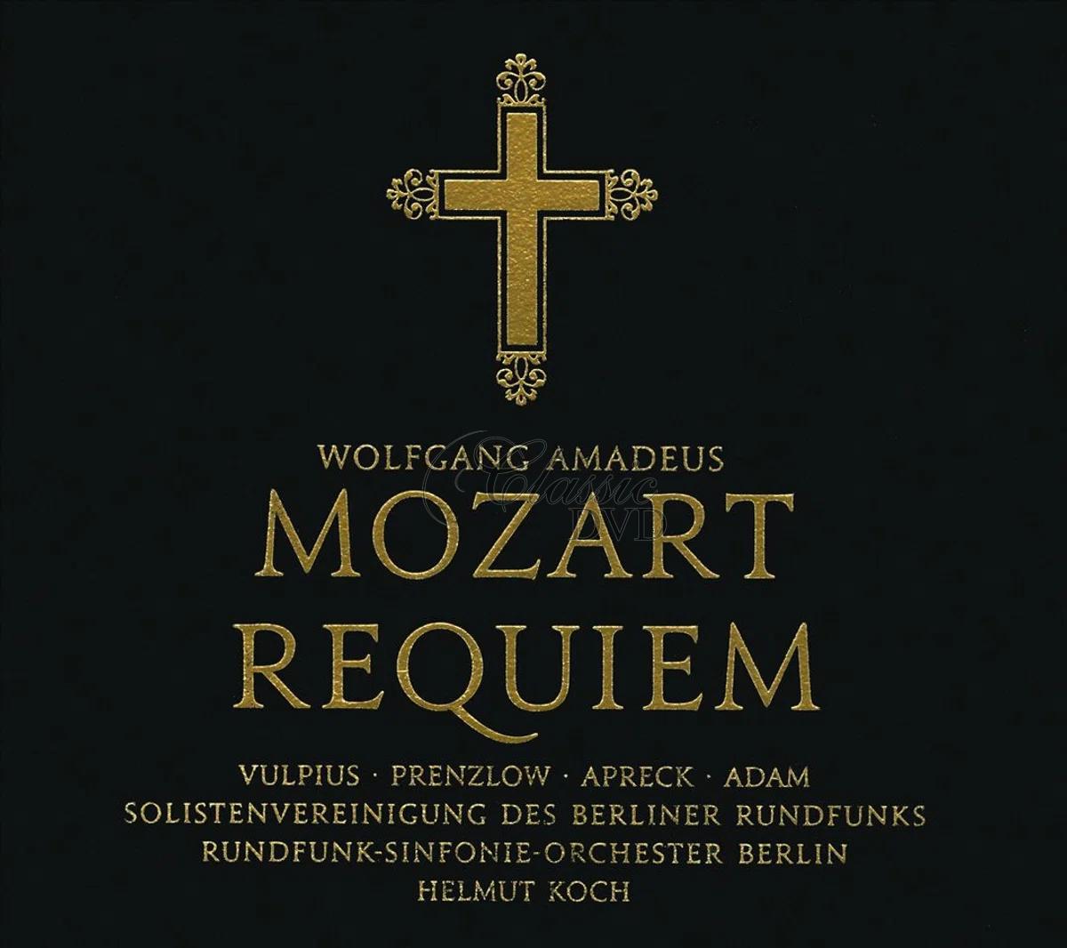 Wolfgang Amadeus Mozart: Requiem KV 626 (CD)