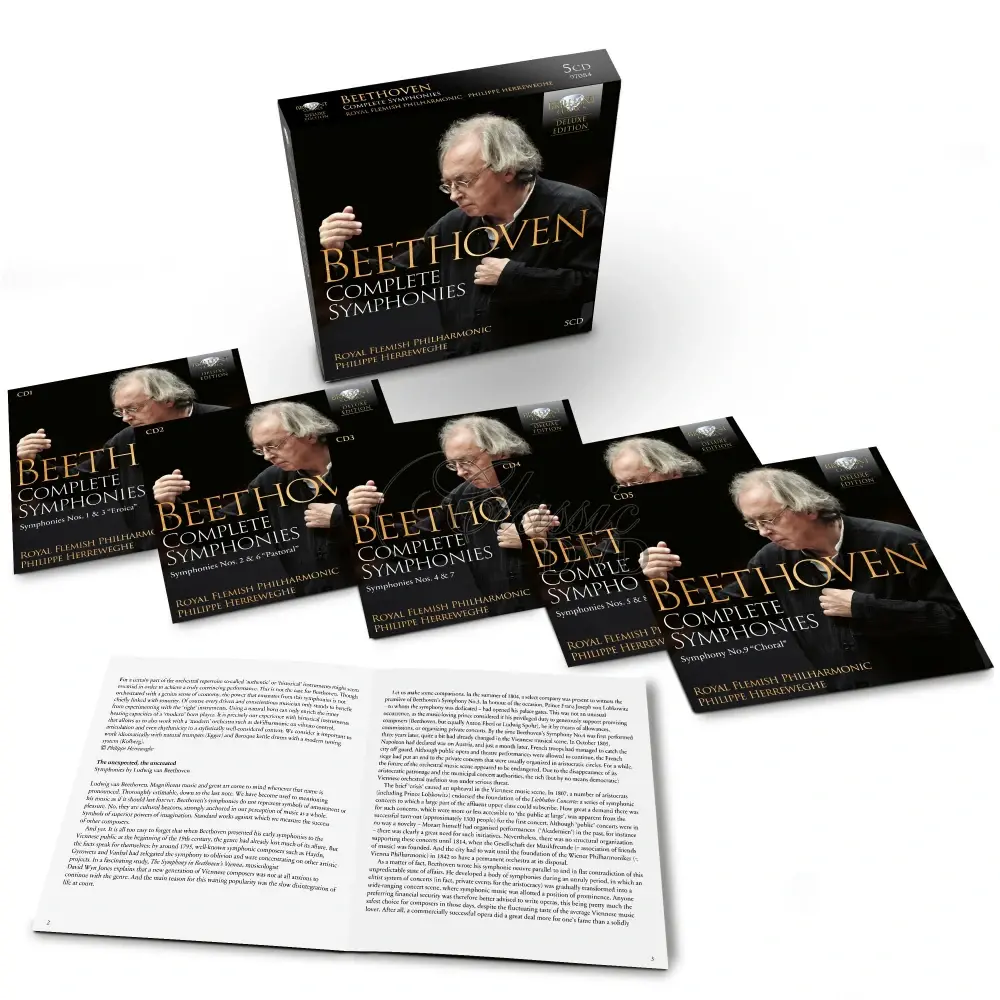 Ludwig van Beethoven: Complete Symphonies (5CD DELUXE)