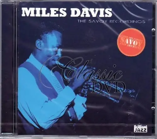 MILES DAVIS The Savoy Recordings (CD)