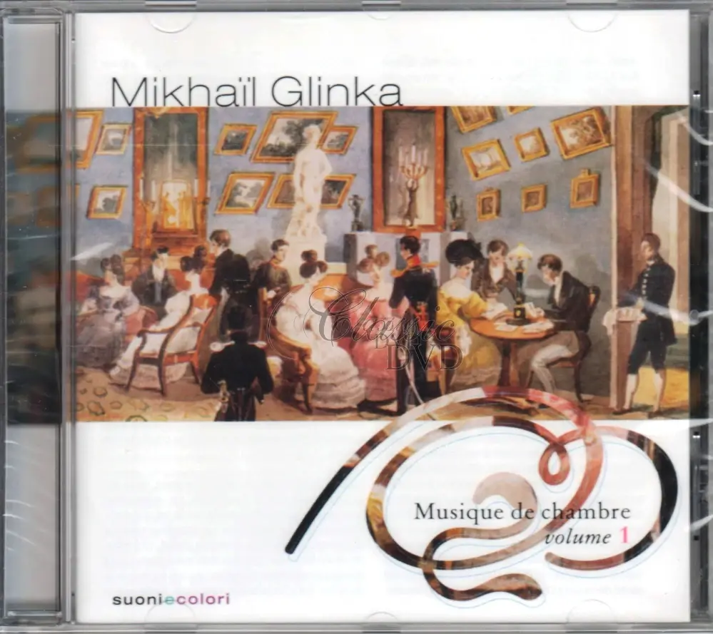 MIKHAIL GLINKA Chamber Music Vol.1 (CD)