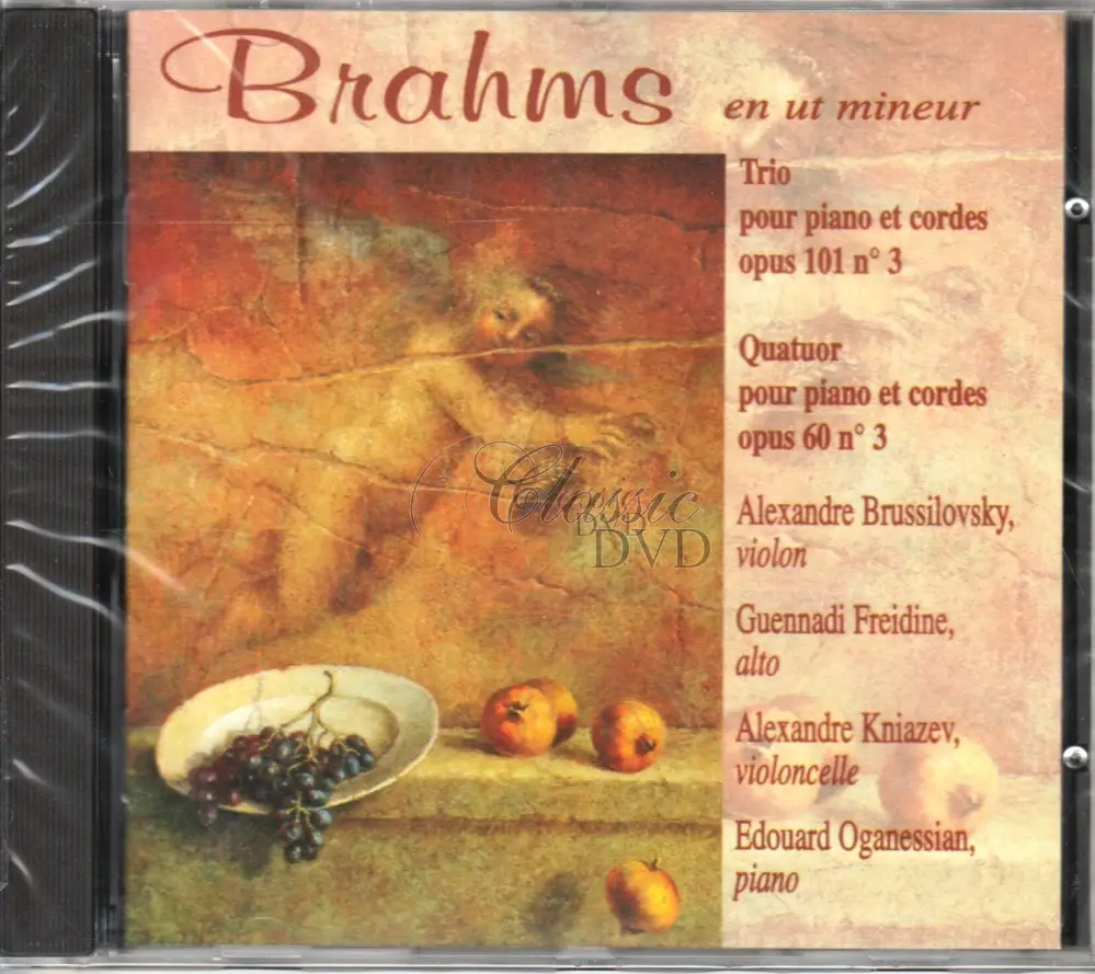 BRAHMS Trio Opus 101, Quartet (CD)