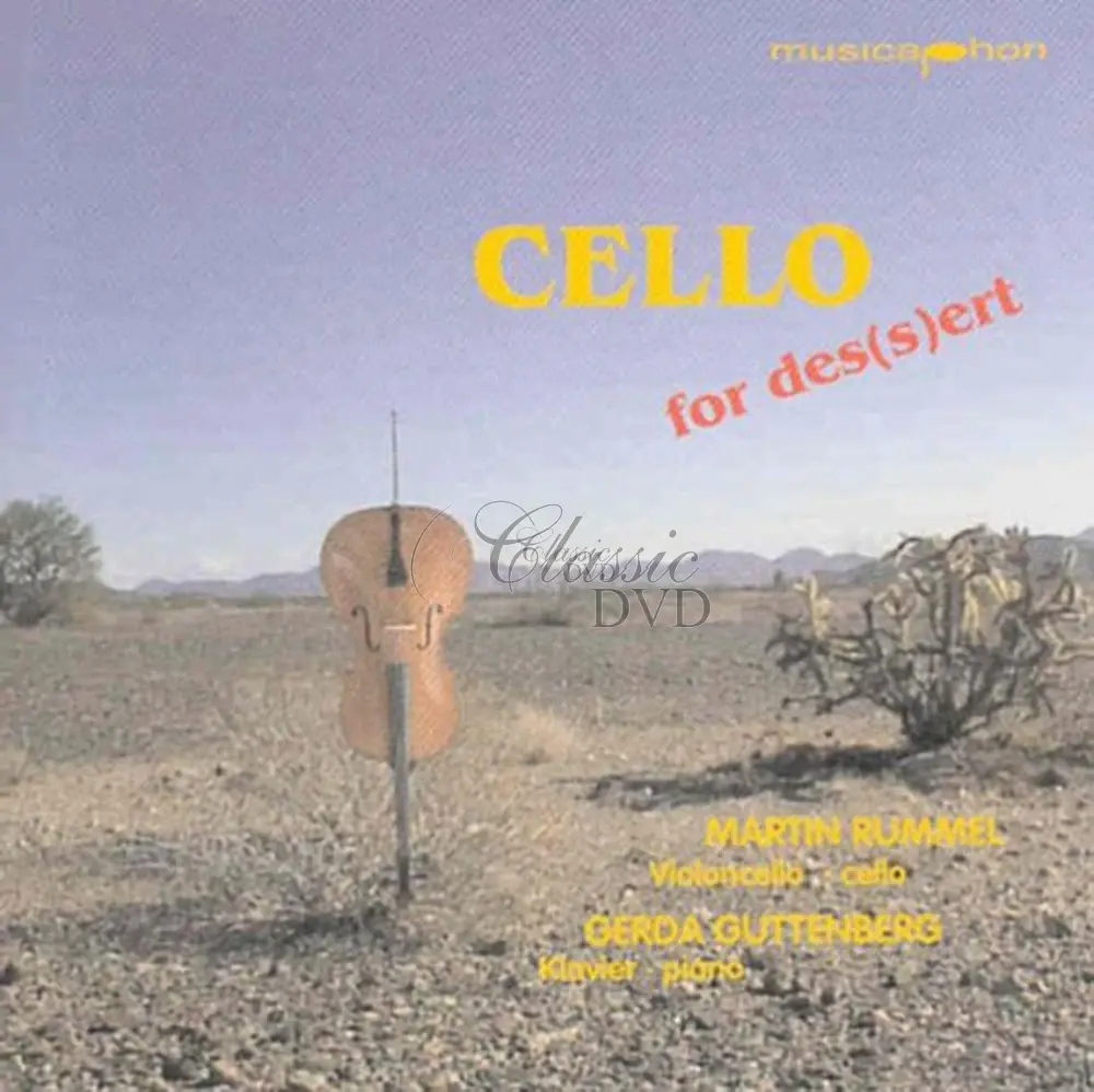 Martin Rummel - Cello for Des(s)ert (CD)