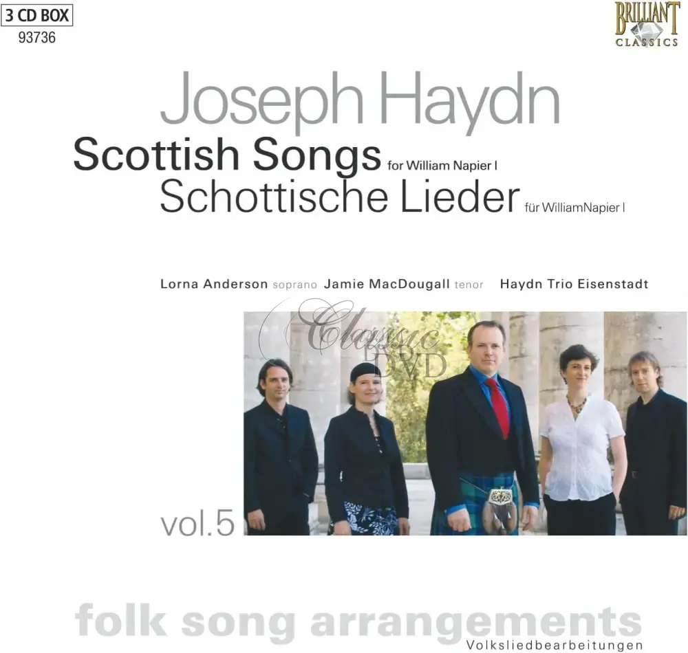 Joseph Haydn: Scottish Songs Vol.5 - Folksong Arrangements (3CD)