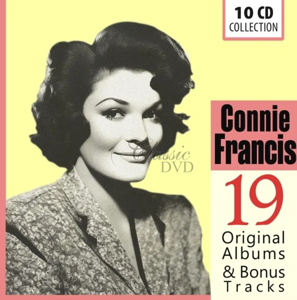 Connie Francis - 19 Original Albums & Bonus tracks (10CD)