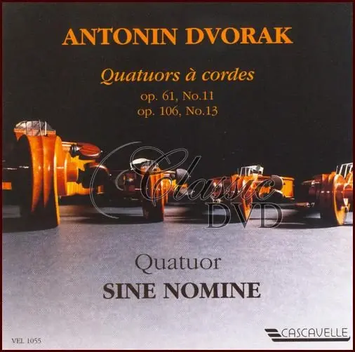 DVOŘÁK,A.: String Quartets 11 &13 (CD)
