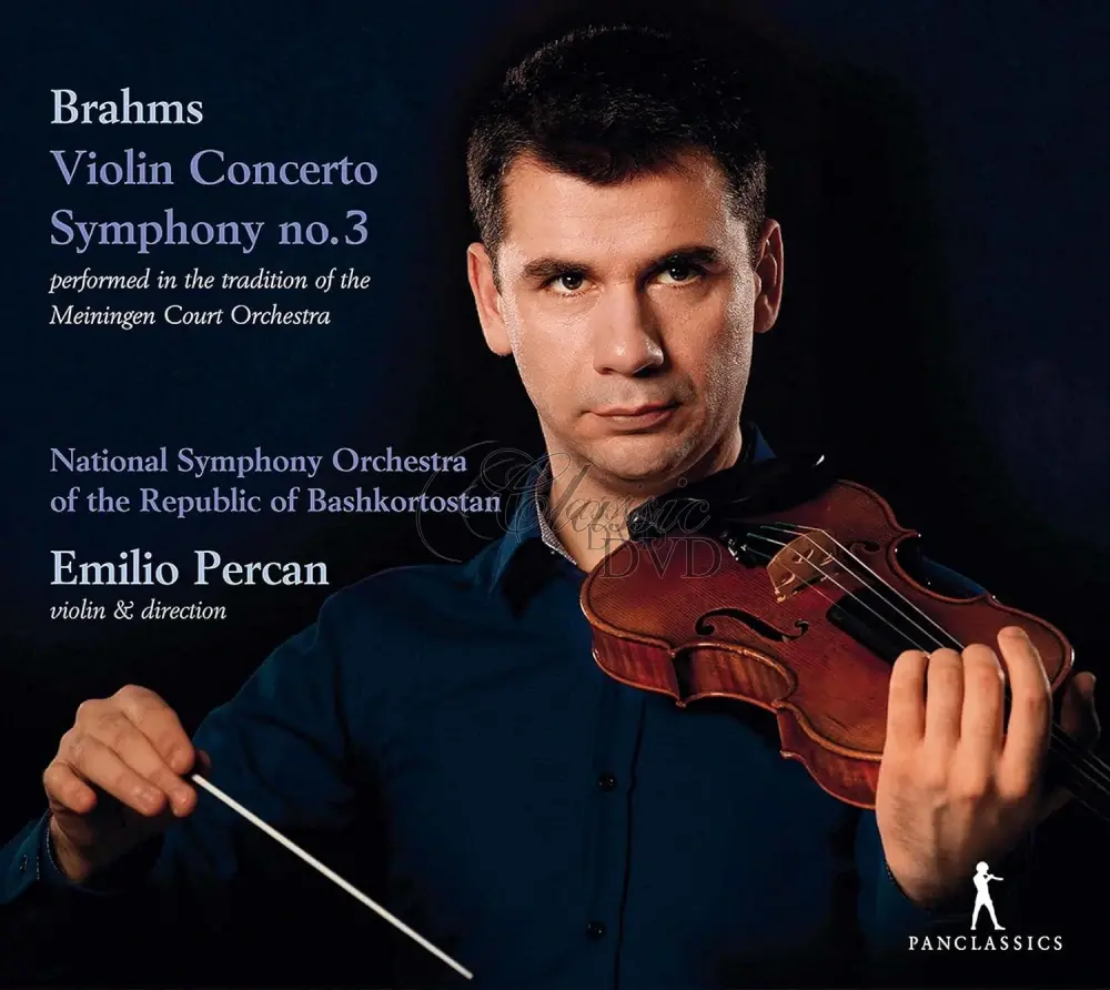 Brahms: Violin Concerto Op. 77, Symphony No. 3 (CD)