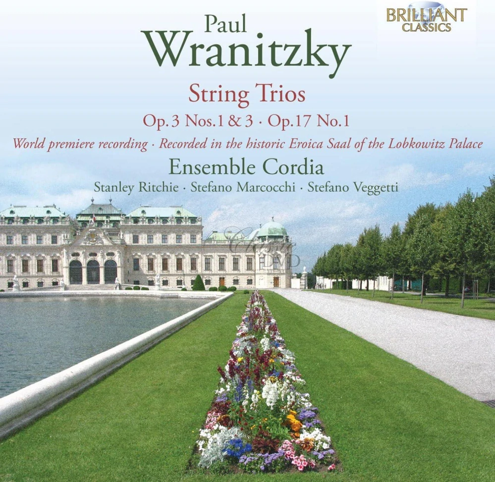 Wranitzky: String Trios, Op. 17 No. 1, Op. 3 Nos. 1 & 3 (CD)