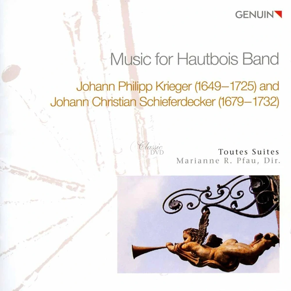 Johann Philipp Krieger (1649–1725), Johann Christian Schieferdecker (1679–1732) - Music for Hautbois Band (CD)