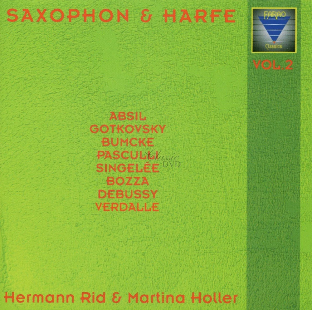Music For Saxophone & Harp (CD)