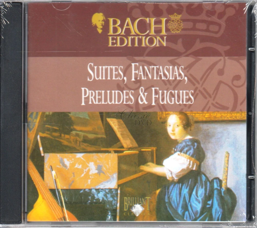 BACH Suites, Fantasias, Preludes & Fugues (CD)