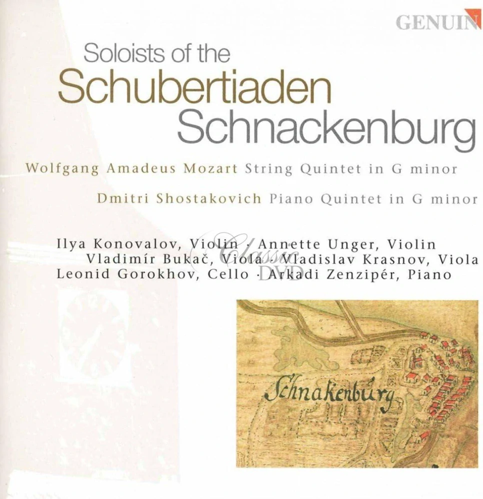 Wolfgang Amadeus Mozart (1756–1791), Dmitri Shostakovich (1906–1975) - Soloists of the Schubertiaden Schnackenburg (CD)