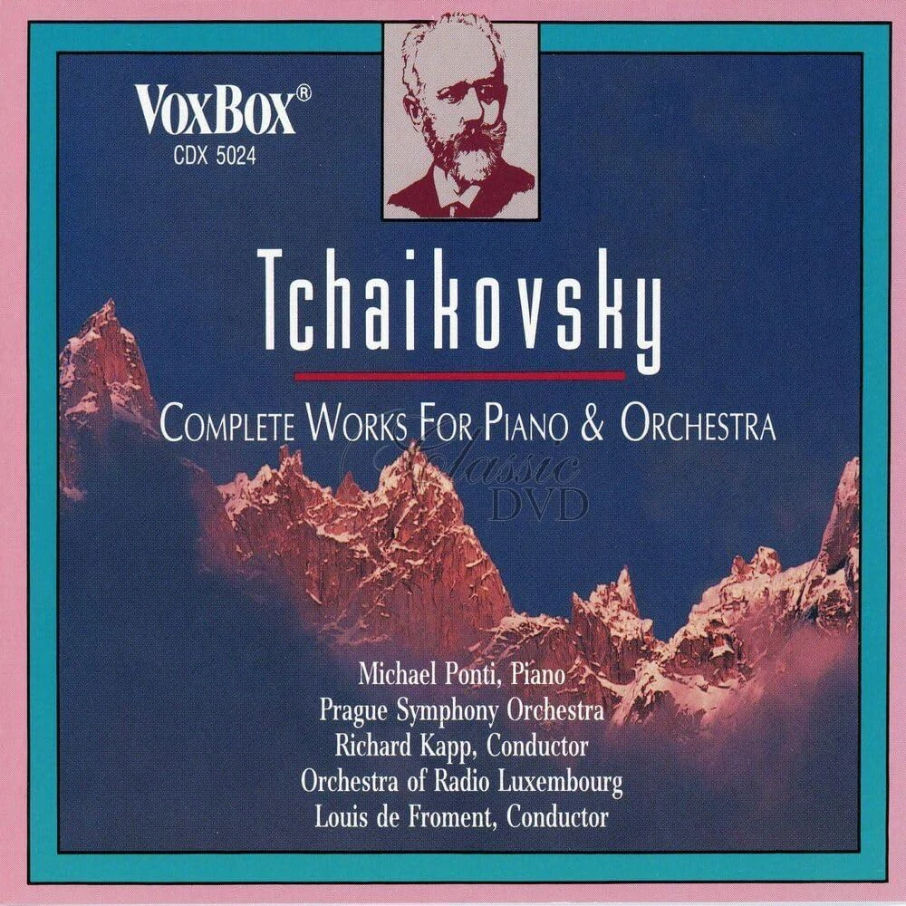 Tchaikovsky: Complete Works for Piano & Orchestra (2CD)