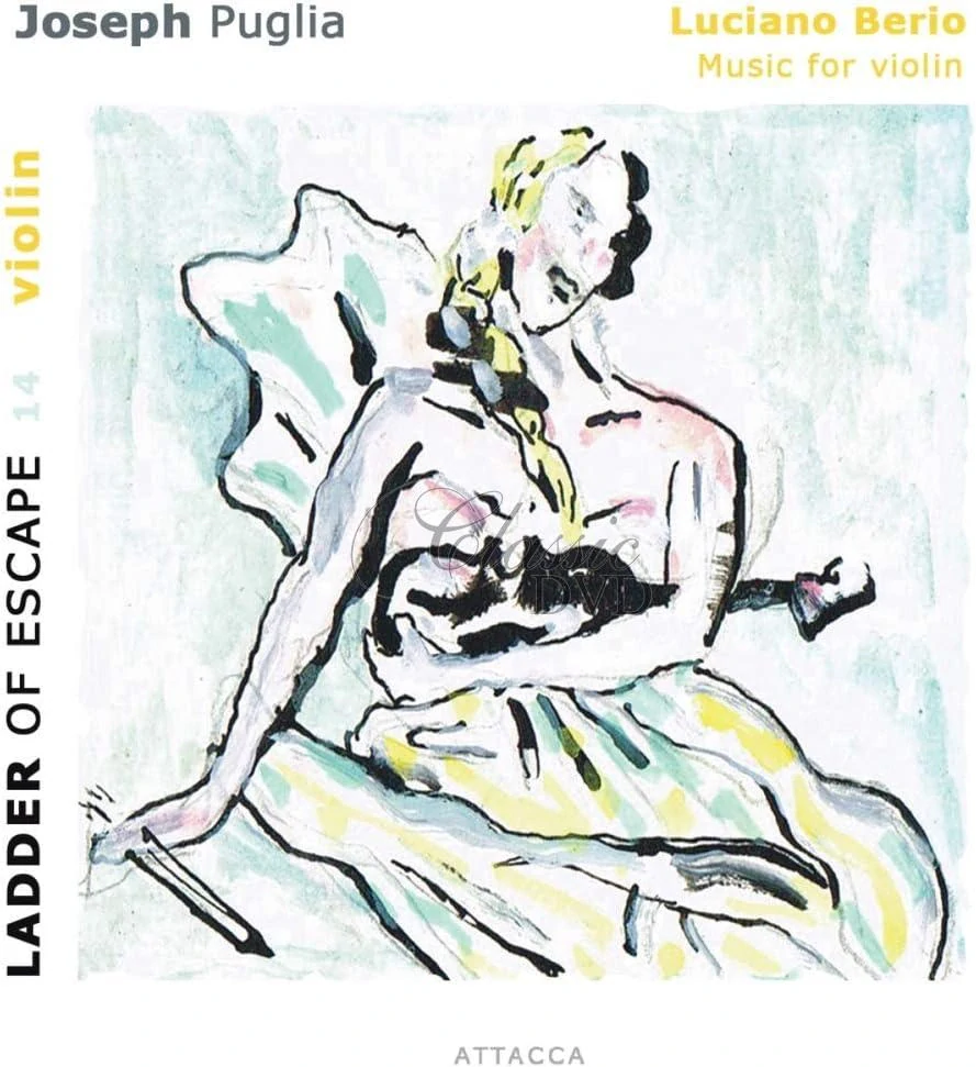Ladder of Escape 14 : Luciano Berio – Music for Violin (CD)