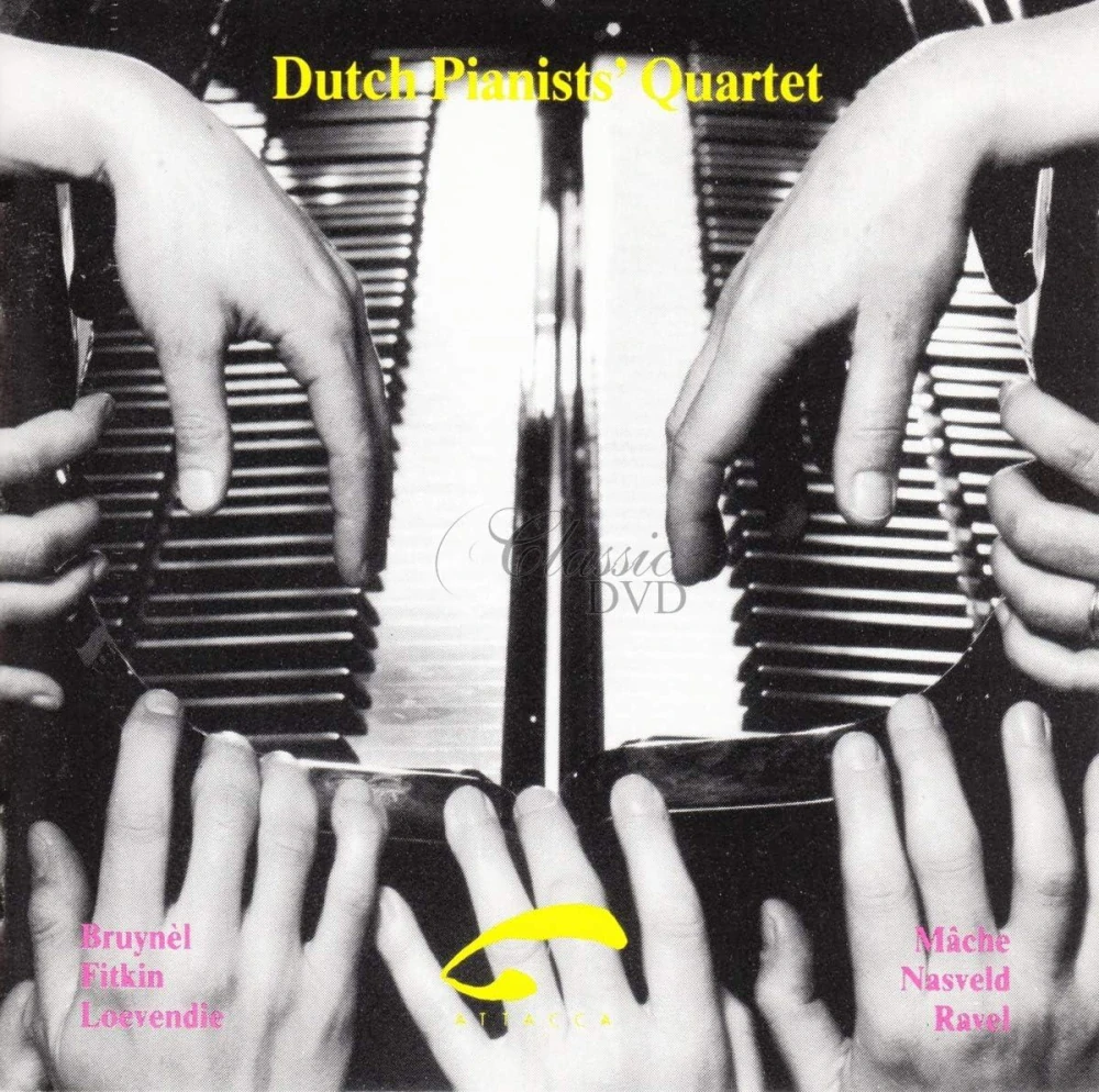 Dutch Pianists’ Quartet – Works for two pianos eight hands (CD)