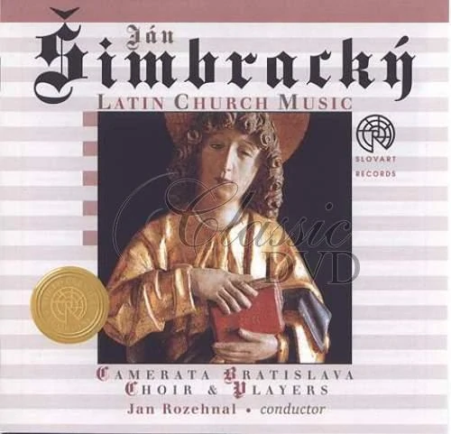 Jan Šimbracký – Latin Church Music (CD)