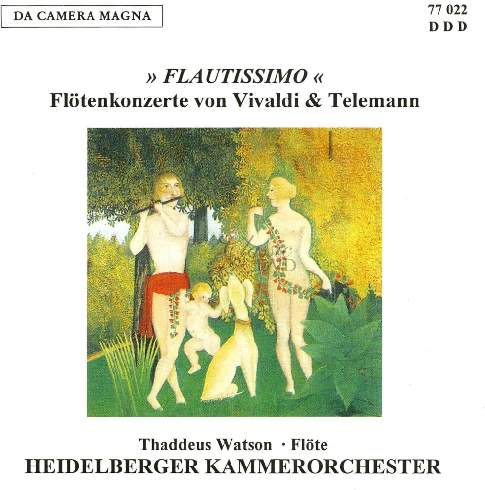 Flautissimo: Vivaldi & Telemann - Flute Concertos (CD)