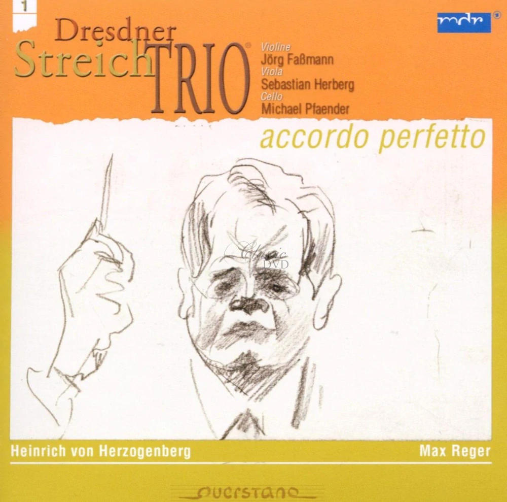 Dresdner StreichTrio: accordo perfetto — Heinrich von Herzogenberg, Max Reger CD