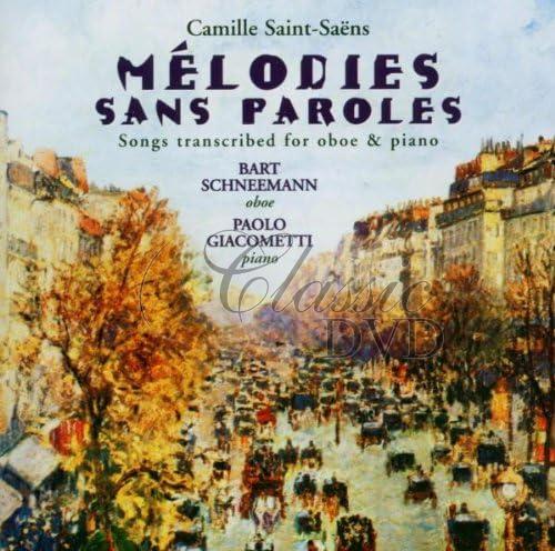 SAINT-SAËNS,C.: Mélodies Sans Paroles (CD)