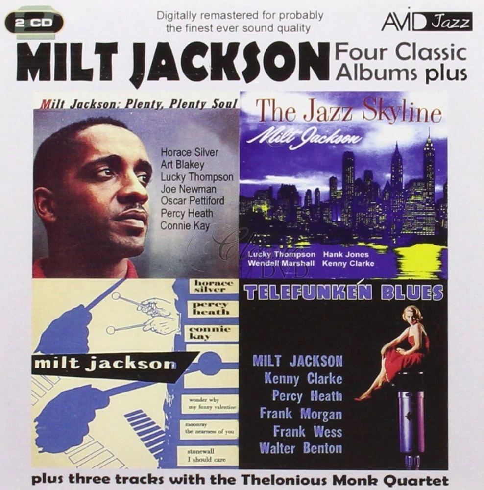 MILT JACKSON: Four Classic Albums Plus (2CD)