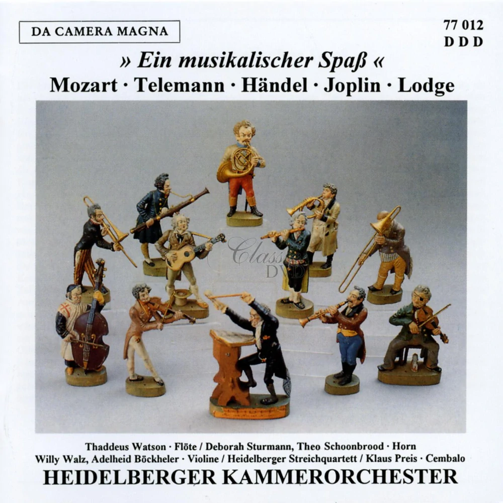 MOZART, TELEMANN, HAENDEL: Ein musikalischer Spaß (CD)