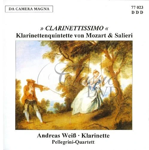 MOZART, SALIERI: Clarinetissimo - Clarinet Quintets (CD)