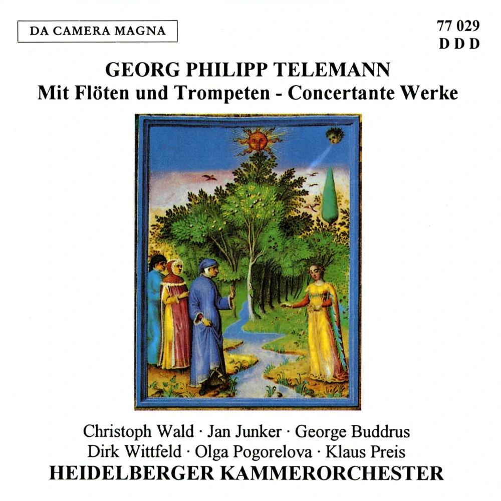 TELEMANN,G.P.: Mit Flöten und Trompeten (CD)