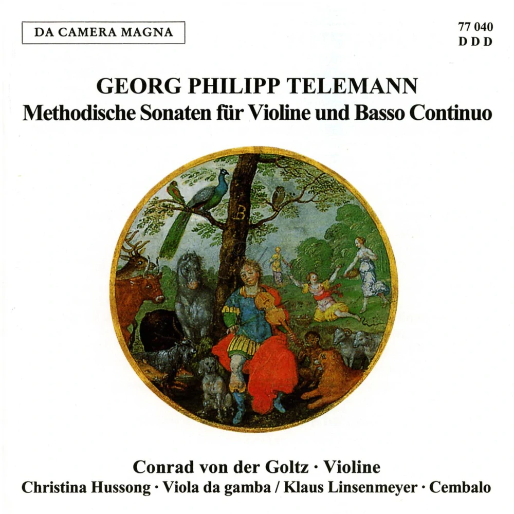 TELEMANN,G.P.: Methodische sonaten für violine und basso continuo (CD)