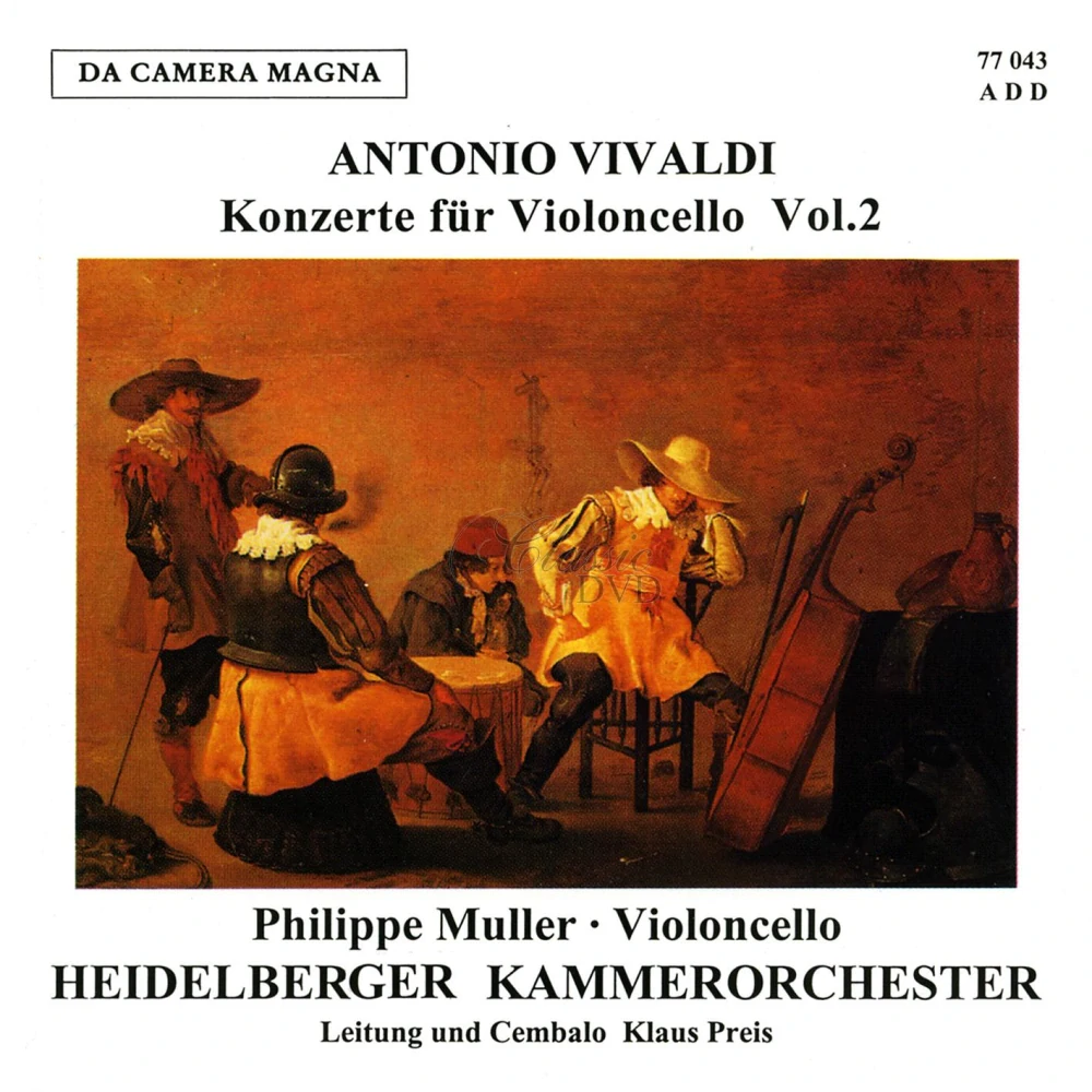 VIVALDI,A.: Konzerte für Violoncello und Orchester Vol.2 (CD)