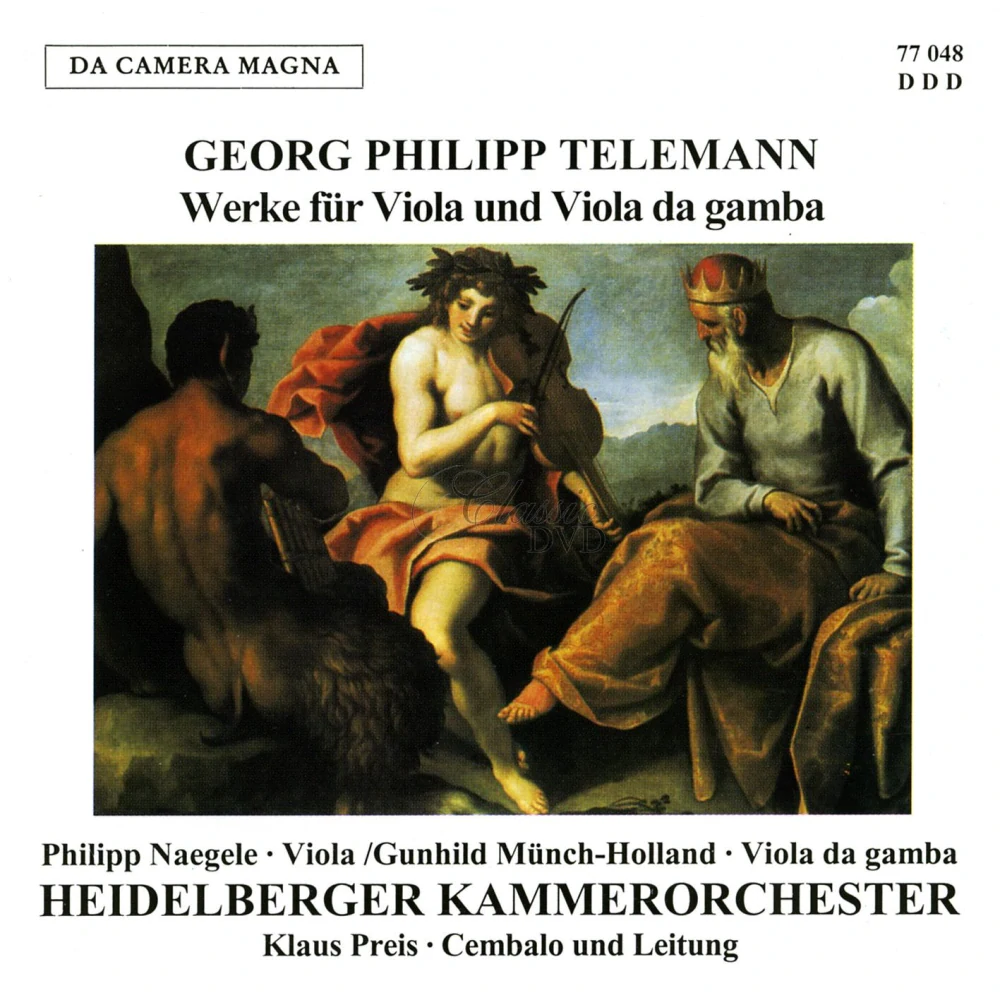 TELEMANN,G.P.: Viola und Viola da gamba (CD)
