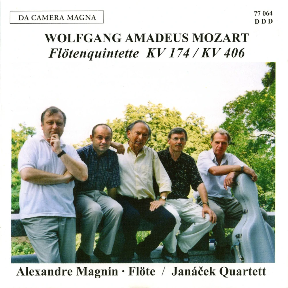 MOZART,W.A.: Flötenquintette KV 174, 406, 285 (CD)