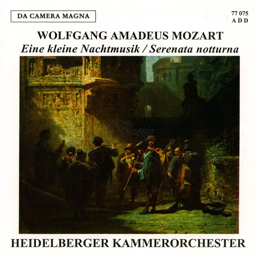 MOZART,W.A.: Eine kleine Nachtmusik / Serenata notturna (CD)