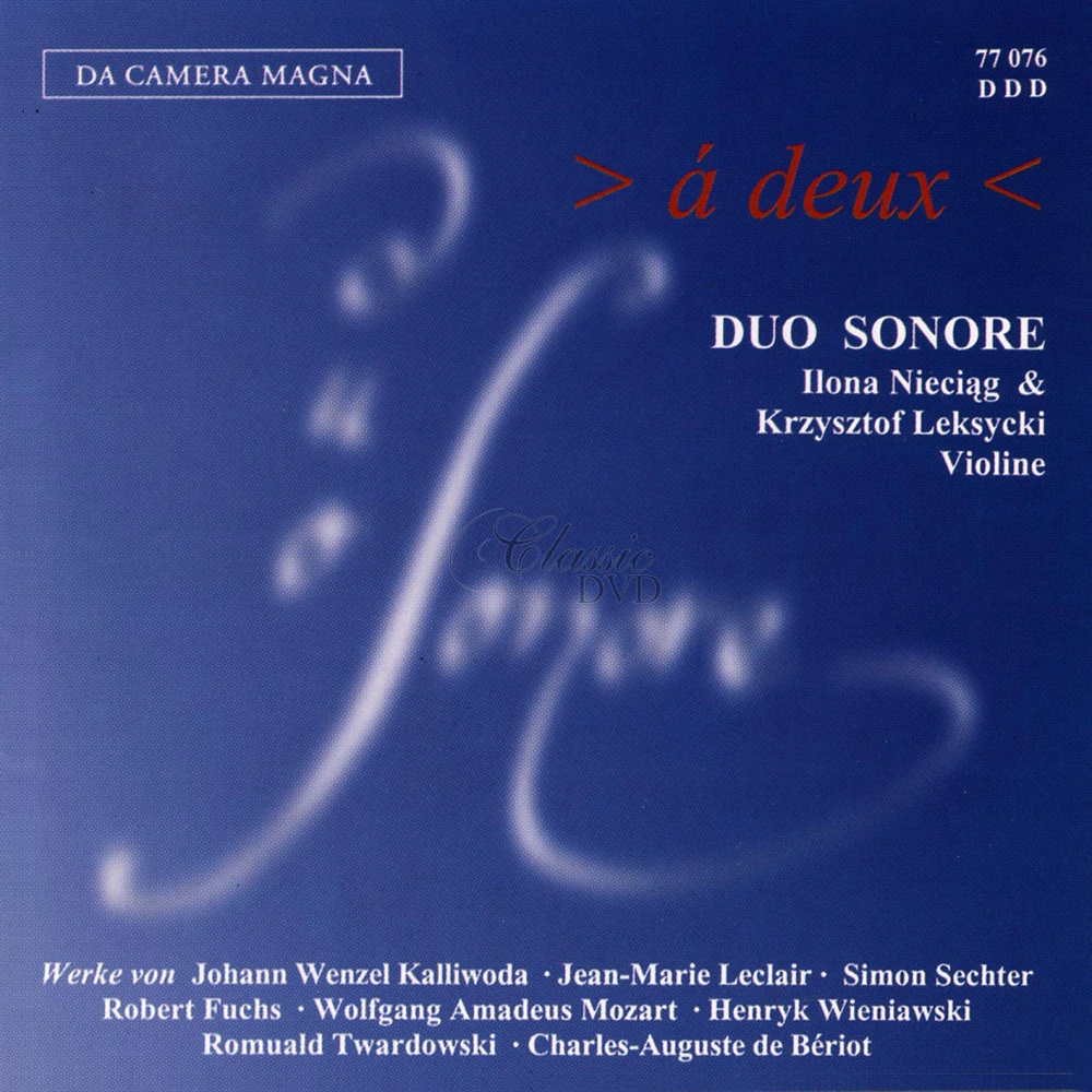 DUO SONORE: á deux (CD)