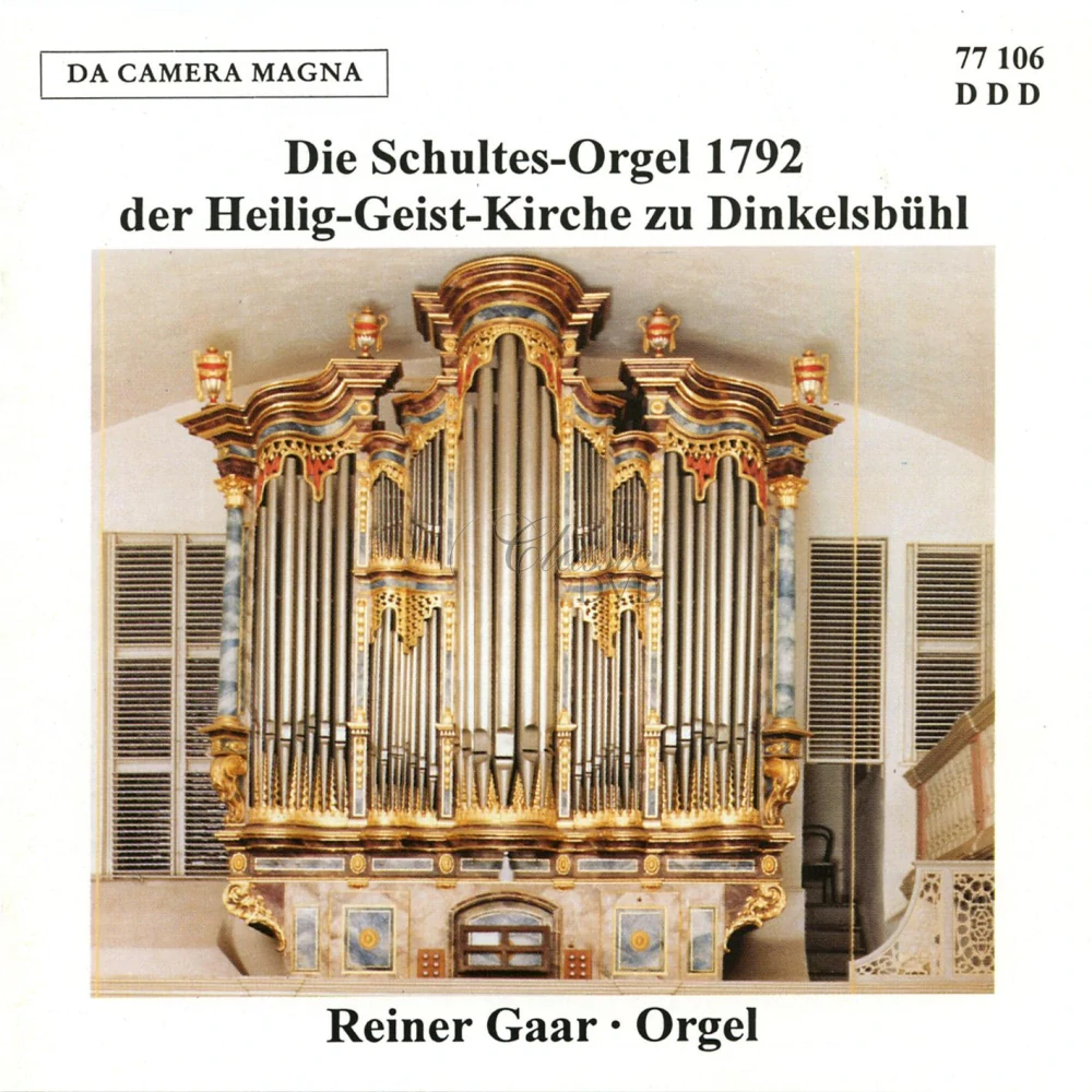 ORGEL: Schultes-Orgel von 1792 - Dinkelsbühl (CD)