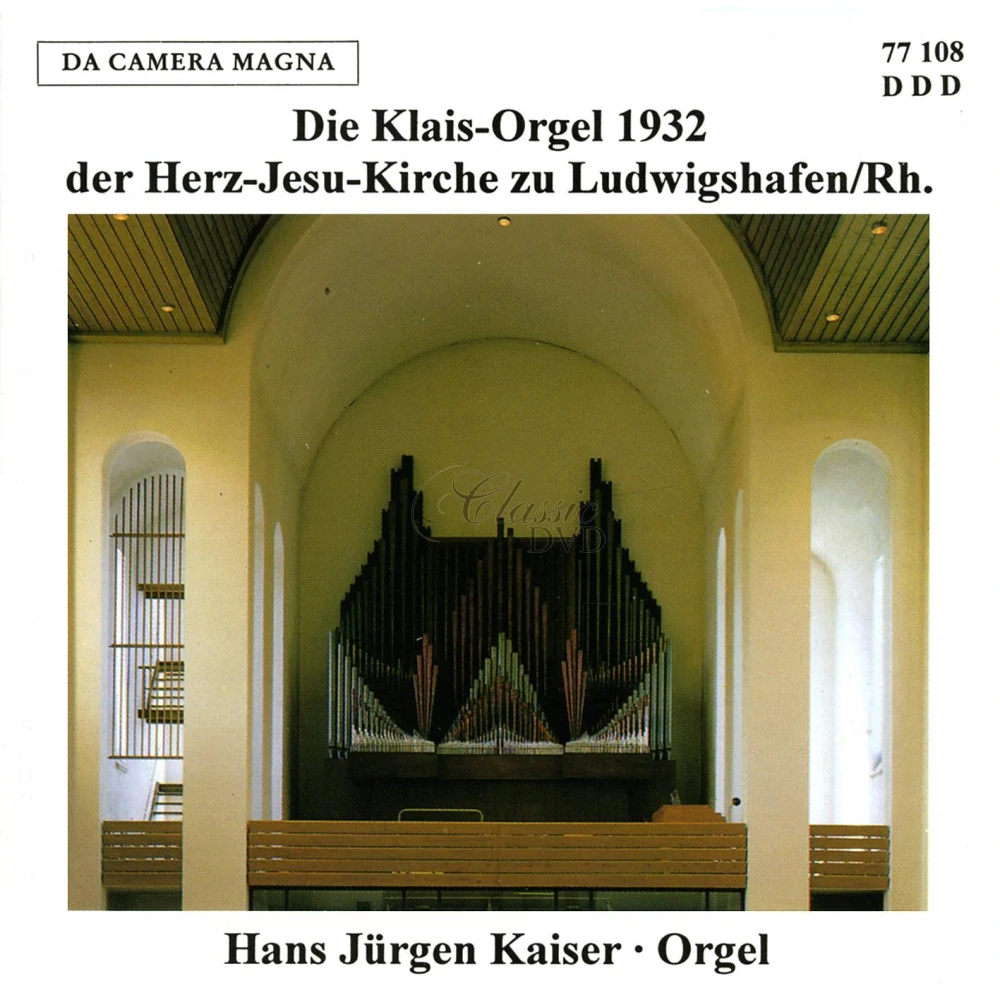 ORGEL: Klais-Orgel von 1932 - Ludwigshafen (CD)