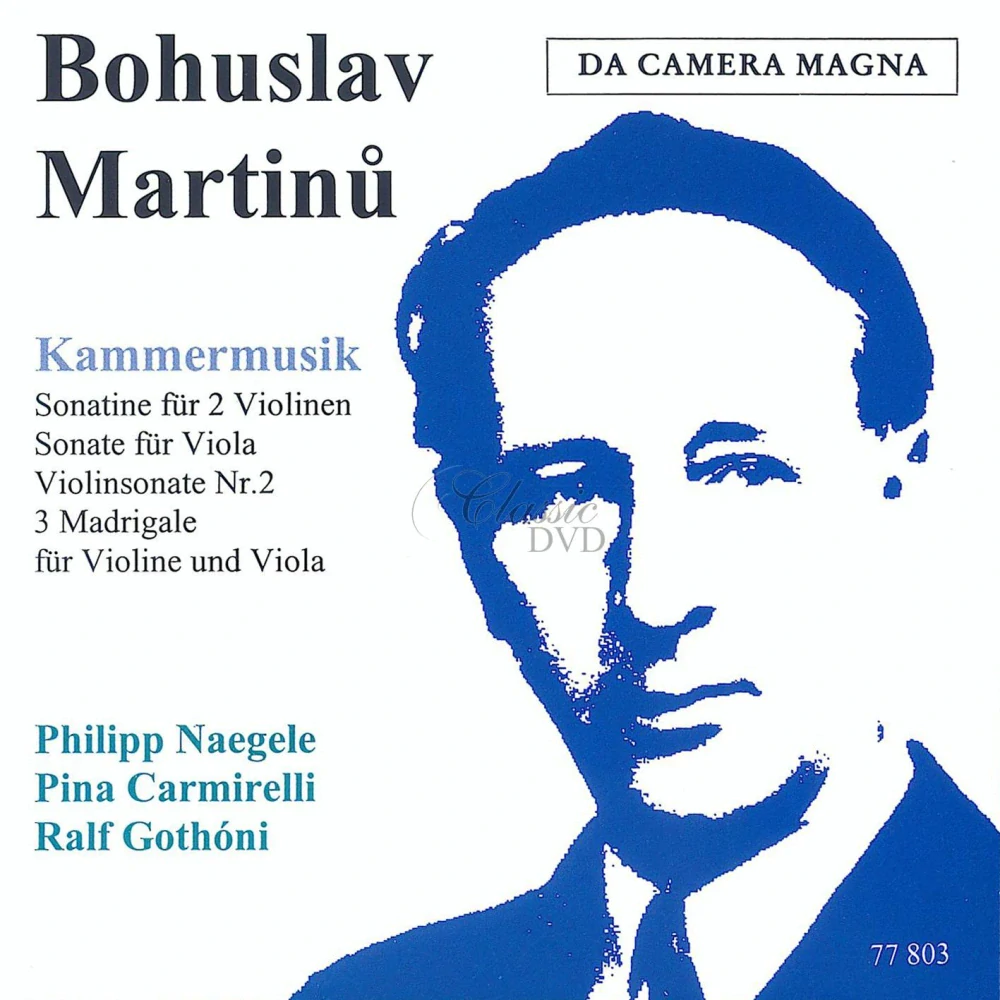 MARTINŮ,B.: Chamber music (CD)